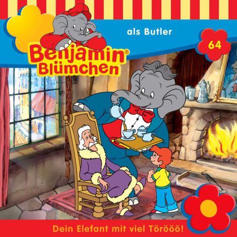 Hörbüch “Benjamin Blümchen, Folge 64: Benjamin als Butler – Ulli Herzog, Elfie Donnelly”