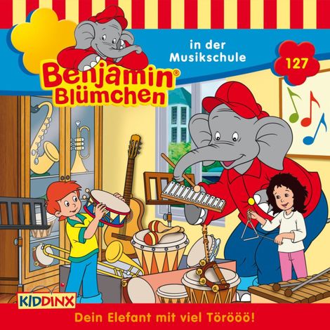Hörbüch “Benjamin Blümchen, Folge 127: Benjamin in der Musikschule – Vincent Andreas”