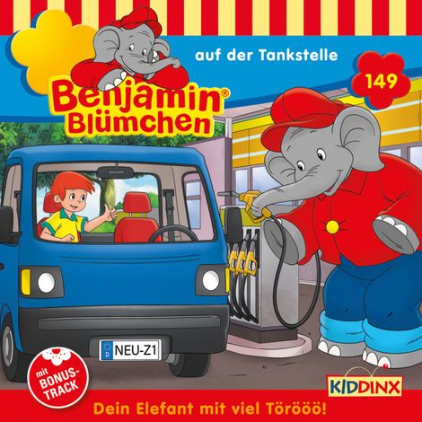 Hörbüch “Benjamin Blümchen, Folge 149: Benjamin auf der Tankstelle – Vincent Andreas”