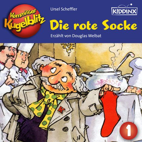 Hörbüch “Die rote Socke - Kommissar Kugelblitz, Folge 1 (Ungekürzt) – Ursel Scheffler”