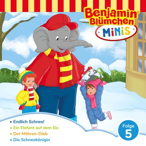 Hörbüch “Benjamin Blümchen, Benjamin Minis, Folge 5: Endlich Schnee! – Vincent Andreas”