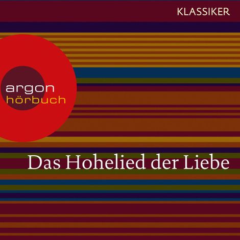Hörbüch “Das Hohelied der Liebe (Ungekürzte Lesung) – Salomo”