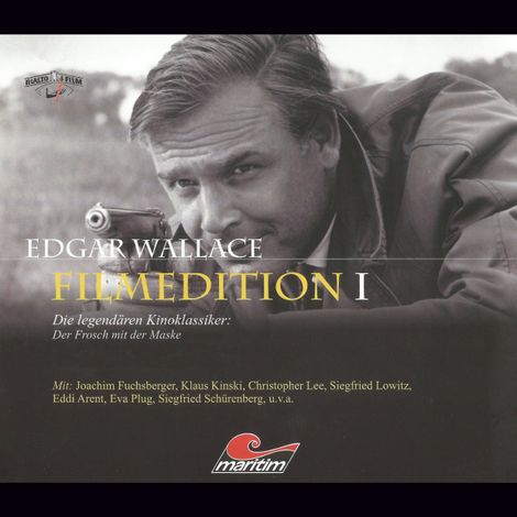 Hörbüch “Edgar Wallace - Filmedition, Folge 1: Der Frosch mit der Maske – Joachim Bartsch, Edgar Wallace”