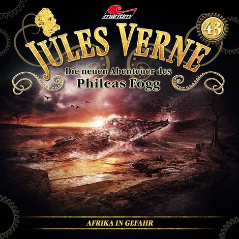 Hörbüch “Jules Verne, Die neuen Abenteuer des Phileas Fogg, Folge 43: Afrika in Gefahr – Hajo Bremer”