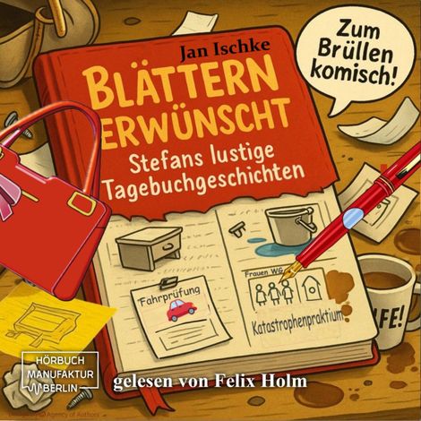 Hörbüch “Blättern erwünscht! - Stefans Tagebuch (ungekürzt) – Jan Ischke”