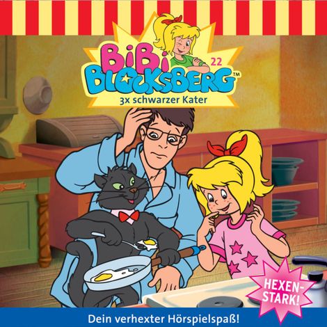 Hörbüch “Bibi Blocksberg, Folge 22: 3x schwarzer Kater – Elfie Donnelly”
