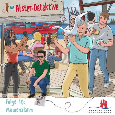 Hörbüch “Die Alster-Detektive, Folge 10: Möwenalarm (Ungekürzt) – Katrin Wiegand, Kai Schwind”