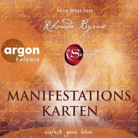 Hörbüch “The Secret Manifestationskarten (Ungekürzte Lesung mit Musik) – Rhonda Byrne”