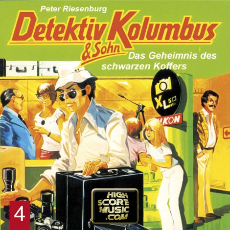 Hörbüch “Detektiv Kolumbus & Sohn, Folge 4: Das Geheimnis des schwarzen Koffers – Peter Riesenburg”