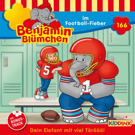 Hörbüch “Benjamin Blümchen, Folge 166: Im Football-Fieber – Vincent Andreas”