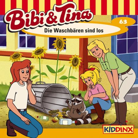 Hörbüch “Bibi & Tina, Folge 63: Die Waschbären sind los – Markus Dittrich”