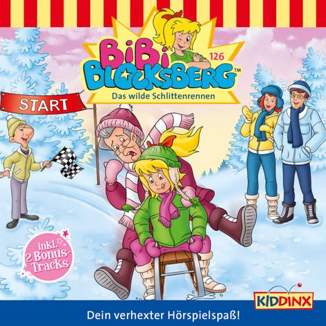 Hörbüch “Bibi Blocksberg, Folge 126: Das wilde Schlittenrennen – Klaus-P. Weigand”