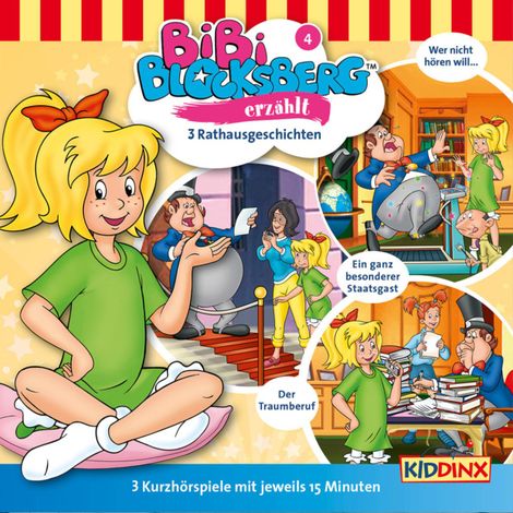 Hörbüch “Bibi Blocksberg, Bibi erzählt, Folge 4: Rathausgeschichten – Klaus-P. Weigand”