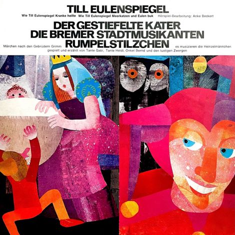 Hörbüch “Anke Beckert, Gebrüder Grimm - Till Eulenspiegel / Der gestiefelte Kater / Die Bremer Stadtmusikanten / Rumpelstilzchen – Gebrüder Grimm, Anke Beckert”