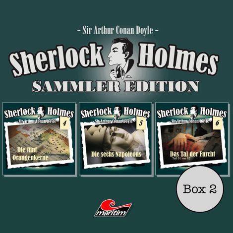 Hörbüch “Sherlock Holmes - Die Originale, Box 2: Sammler Edition (ungekürzt) – Arthur Conan Doyle”