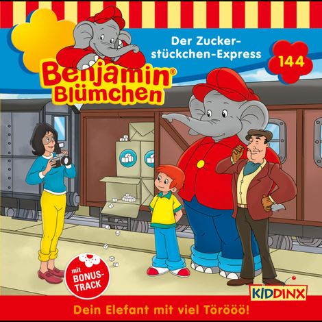 Hörbüch “Benjamin Blümchen, Folge 144: Der Zuckerstückchen-Express – Vincent Andreas”