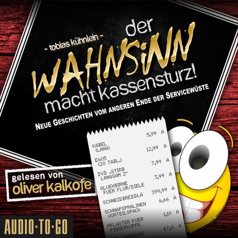 Hörbüch “Der Wahnsinn macht Kassensturz! - Die Wahnsinn-Reihe, Band 2 (ungekürzt) – Tobias Kühnlein”