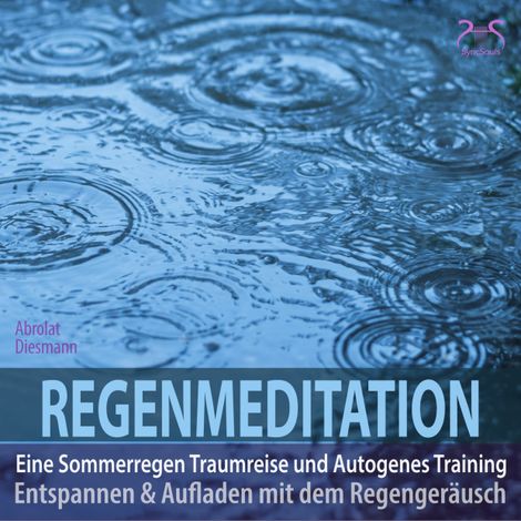 Hörbüch “Regenmeditation - Eine Sommerregen Traumreise und Autogenes Training - Entspannen und Aufladen mit dem Regengeräusch – Franziska Diesmann, Torsten Abrolat”