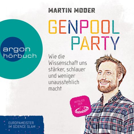 Hörbüch “Genpoolparty - Wie uns die Wissenschaft stärker, schlauer und weniger unausstehlich macht (Ungekürzte Lesung) – Martin Moder”