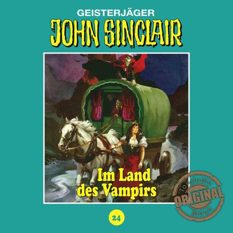 Hörbüch “John Sinclair, Tonstudio Braun, Folge 24: Im Land des Vampirs. Teil 1 von 3 – Jason Dark”