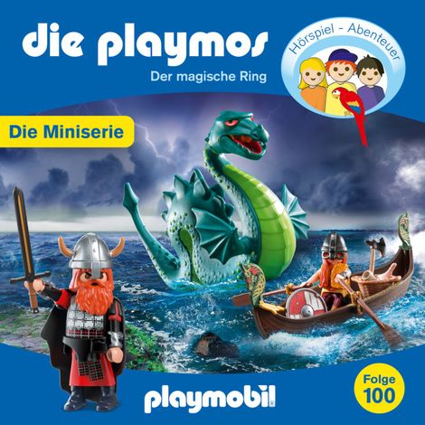 Hörbüch “Die Playmos - Das finale Wikingerspiel, Folge 100: Der magische Ring - Episode 6 (Ungekürzt) – Florian Fickel, David Bredel”
