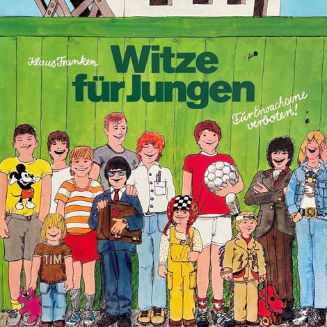 Hörbüch “Witze für Jungen – Klaus Franken, Sybille Brokstedt”