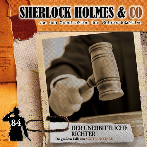 Hörbüch “Sherlock Holmes & Co, Folge 84: Der unerbittliche Richter (ungekürzt) – Markus Duschek”