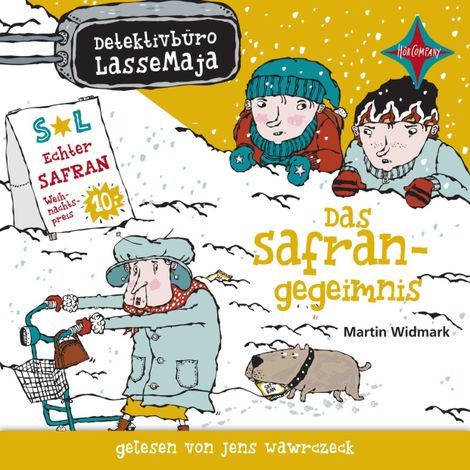 Hörbüch “Das Safrangeheimnis - Detektivbüro LasseMaja, Teil 16 (ungekürzt) – Martin Widmark”