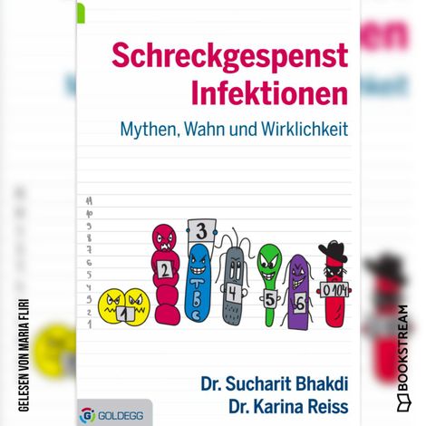 Hörbüch “Schreckgespenst Infektionen - Mythen, Wahn und Wirklichkeit (Ungekürzt) – Dr. Sucharit Bhakdi, Dr. Karina Reiss”