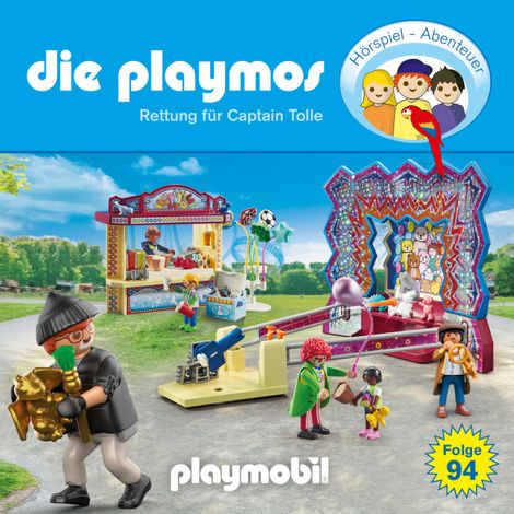 Hörbüch “Die Playmos, Folge 94: Rettung für Captain Tolle (Das Original Playmobil Hörspiel) – Dirk Petrick, Florian Fickel”