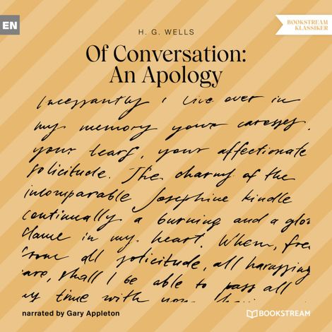 Hörbüch “Of Conversation: An Apology (Unabridged) – H. G. Wells”