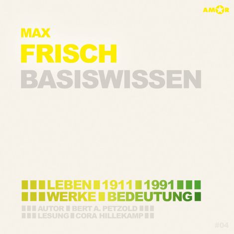 Hörbüch “Max Frisch (1911-1991) - Leben, Werk, Bedeutung - Basiswissen (Ungekürzt) – Bert Alexander Petzold”