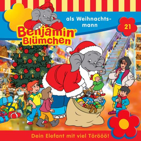 Hörbüch “Benjamin Blümchen, Folge 21: Benjamin als Weihnachtsmann – Elfie Donnelly”