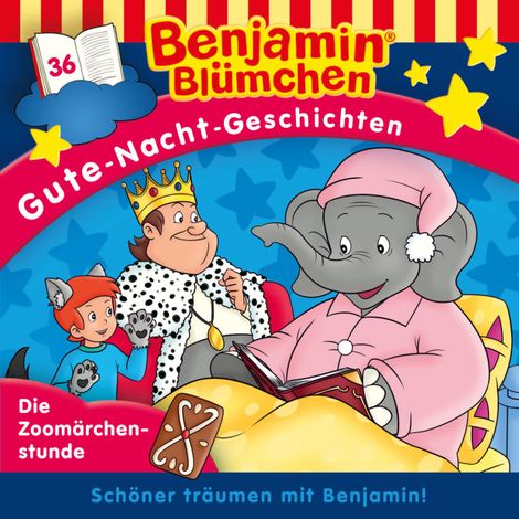 Hörbüch “Benjamin Blümchen, Gute-Nacht-Geschichten, Folge 36: Die Zoomärchenstunde – Vincent Andreas”
