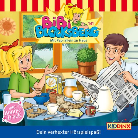 Hörbüch “Bibi Blocksberg, Folge 141: Mit Papi allein zu Haus – Klaus-P. Weigand”