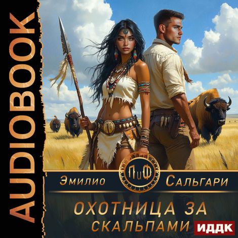 Аудиокнига «Охотница за скальпами – Эмилио Сальгари»