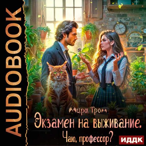 Аудиокнига «Экзамен на выживание. Чаю, профессор? – Мира Гром»