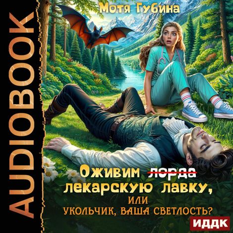 Аудиокнига «Оживим лекарскую лавку, или Укольчик, Ваша Светлость? – Мотя Губина»