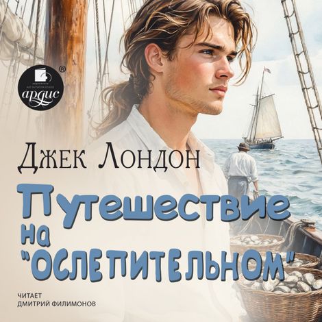 Аудиокнига «Путешествие на «Ослепительном» – Джек Лондон»