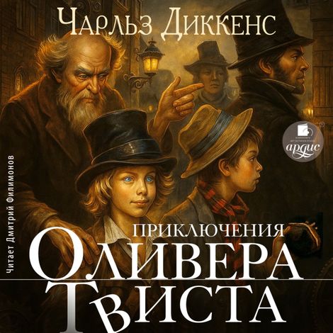 Аудиокнига «Приключения Оливера Твиста – Чарльз Диккенс»