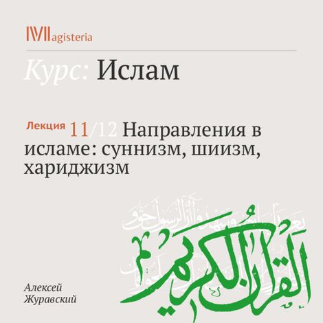 Аудиокнига «Направления в исламе: суннизм, шиизм, хариджизм – Алексей Журавский»