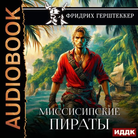 Аудиокнига «Миссисипские пираты – Фридрих Герштеккер»