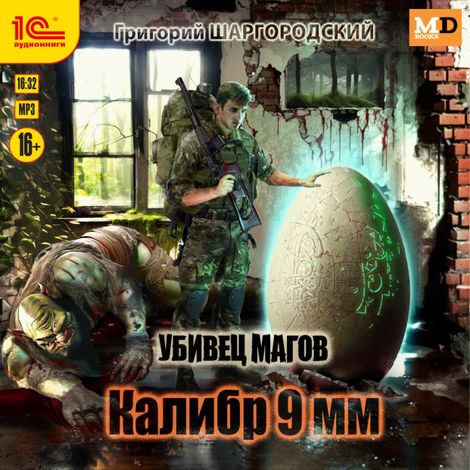 Аудиокнига «Убивец магов. Калибр 9 мм – Григорий Шаргородский»
