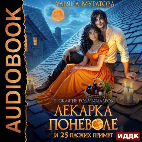Аудиокнига «Проклятие рода Болларов. Книга 5. Лекарка поневоле и 25 плохих примет – Ульяна Муратова»