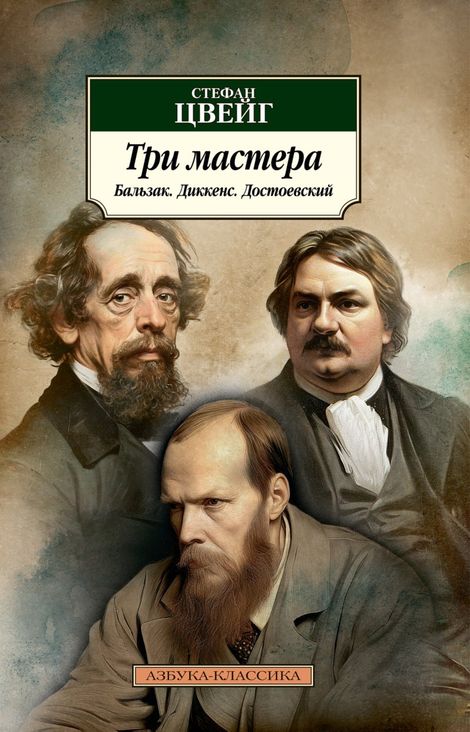 Книга «Три мастера. Бальзак. Диккенс. Достоевский – Стефан Цвейг»