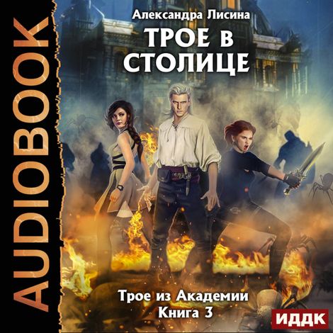 Аудиокнига «Трое из Академии. Книга 3. Трое в столице – Александра Лисина»